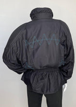 Load image into Gallery viewer, 1990's Descente Black Anorak Ski Coat - Snow Ghost Vintage Ski and Snow