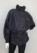 Load image into Gallery viewer, 1990's Descente Black Anorak Ski Coat - Snow Ghost Vintage Ski and Snow