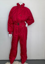 Load image into Gallery viewer, 1990's Descente Red One-Piece Ski Suit - Snow Ghost Vintage Ski and Snow