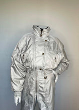 Load image into Gallery viewer, 1990's Descente Silver Ski Suit - Snow Ghost Vintage Ski and Snow