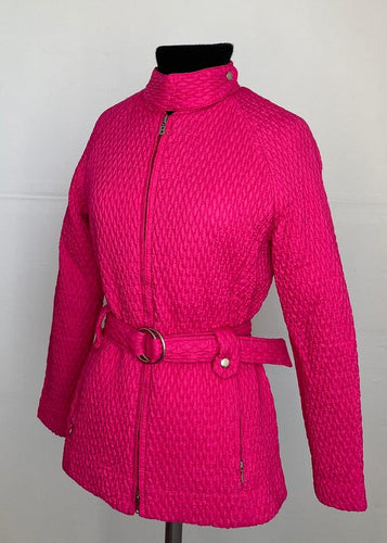 Late 1960's Bogner Pink Quilted Jacket - Snow Ghost Vintage Ski and Snow