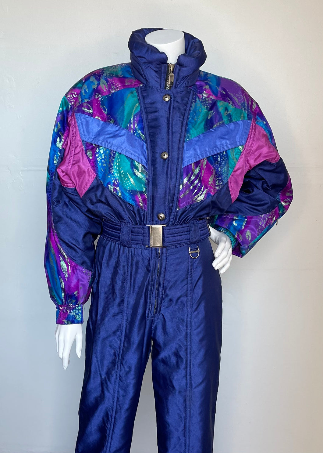 1990's Descente One Piece Ski Suit